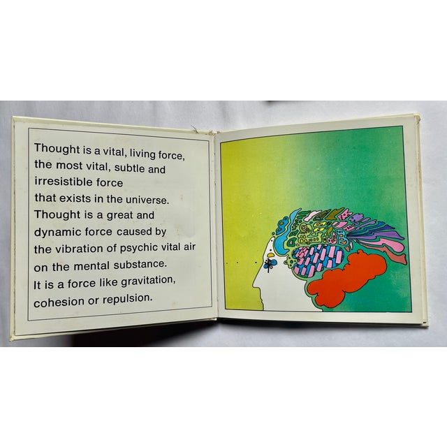 1970 Peter Max First Edition Books ~ Peace ~ Love ~ Thought ~ God - Set of Four For Sale - Image 13 of 18