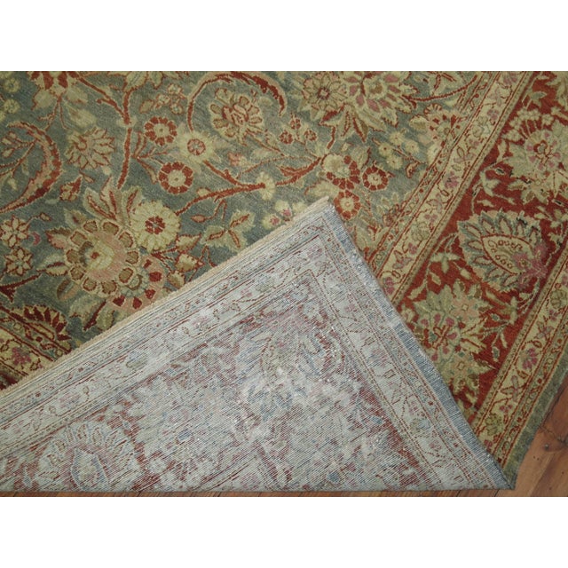 Antique Zabihi Collection Persian Malayer Rug - 9'2" x 11'9" For Sale - Image 9 of 10