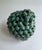 Vintage Pierced Glossy Green Glazed Ceramic Buddha Head For Sale - Image 12 of 16