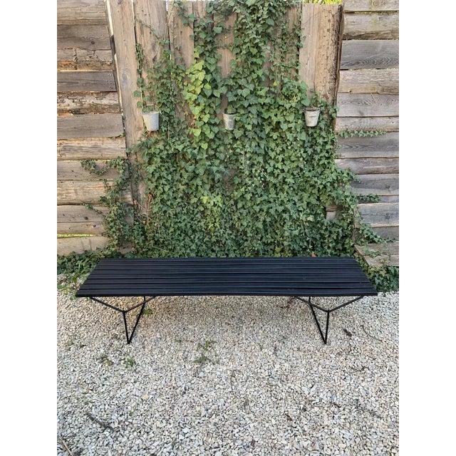 Bench by Harry Bertoia for Knoll Inc., 1970s For Sale - Image 3 of 8