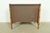Mid-Century Hollywood Regency Campaign Carved Walnut Faux Bamboo Nightstand by Stanley, Circa 1960s For Sale - Image 14 of 15