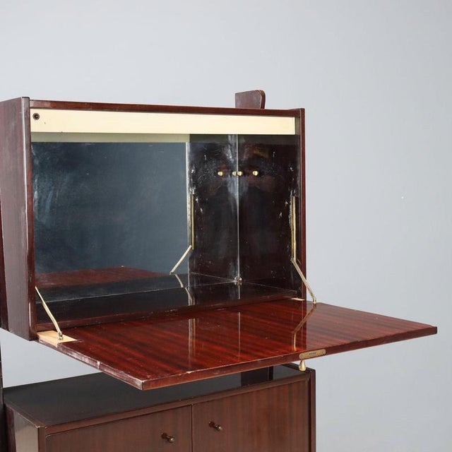 Vintage Bar Cabinet in Mahogany, 1960s For Sale - Image 3 of 13