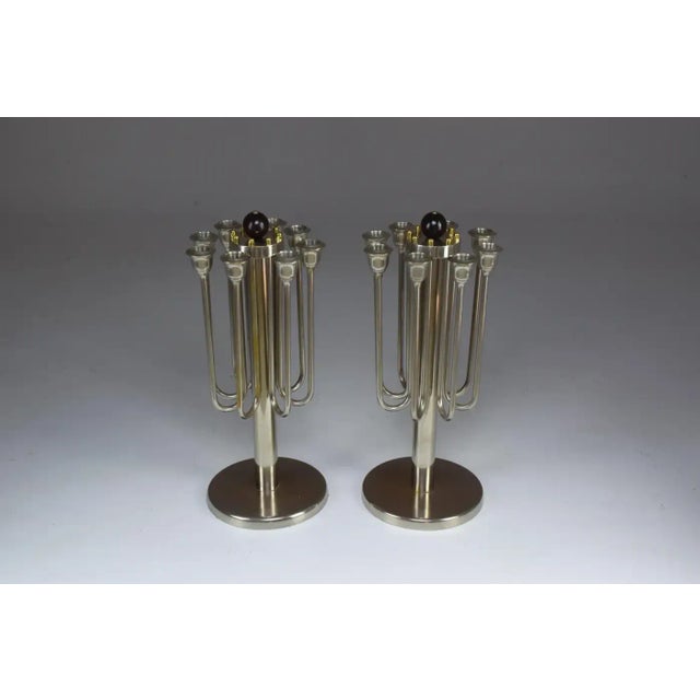 Art Deco French Art Deco Candleholders, 1930s - a Pair For Sale - Image 3 of 12