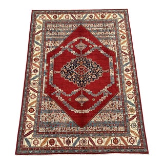 2010s Serapi Handmade Persian Heriz Large Area Rug 10x14 For Sale
