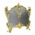 Louis Xv Style Fireplace Screen in Gilded Bronze with Metal Protective Mesh For Sale - Image 3 of 6
