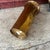Vintage Brass Fluted Vase 9"x5" India Handmade Decorative Accent For Sale In Kansas City - Image 6 of 11