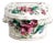 Pink and Green Bough Pot with Grotesques from Moustiers Faience For Sale