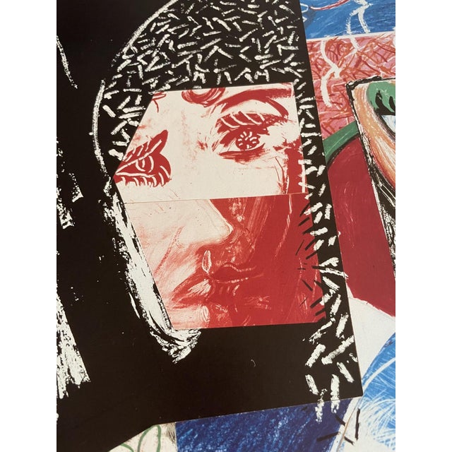 1980s An Image of Celia Poster in the style of David Hockney, 1989 For Sale - Image 5 of 7