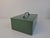 Vintage Green Metal Cash Box by Drukocel, Czechoslovakia, 1970 For Sale - Image 16 of 18