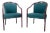 Ward Bennett Bent Wood Armchairs for Brickel Associates - A Pair For Sale