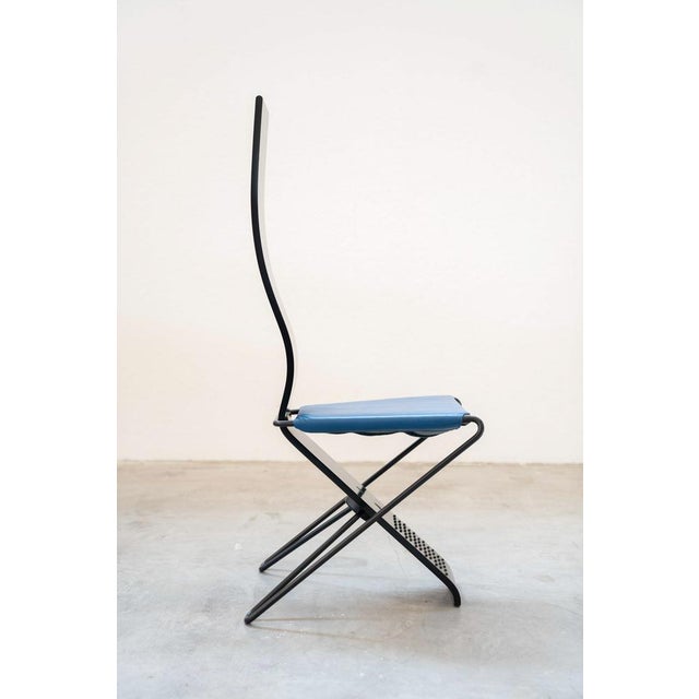 Vintage Chairs by Pietro Arosio, 1980s, Set of 4 For Sale - Image 9 of 18