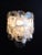 Murano 10 White Lattimo Glass Sconces - a Pair For Sale In Los Angeles - Image 6 of 8