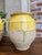 Late 19th Century Pair Antique Provincial French Yellow Glazed Pottery Confit Pot Urn Vessel Vase For Sale - Image 5 of 13