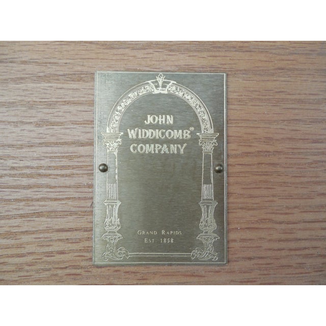 Features Fine Quality Construction, Center Dovetailed Drawer, Bronze Mounted Accents, Walnut, - approx 20 years old...