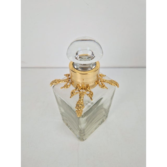 Vintage French Baccarat Crystal Decanter, 1920s For Sale - Image 3 of 7