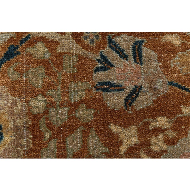 Traditional Rug Floral-Inspired Tabriz Floral Warm Tan by Doris Leslie Blau For Sale In New York - Image 6 of 10