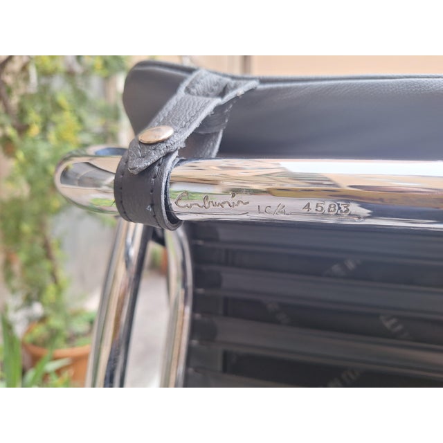 Vintage LC4 Lounge Chair by Le Corbusier for Cassina, 1970s For Sale - Image 10 of 13