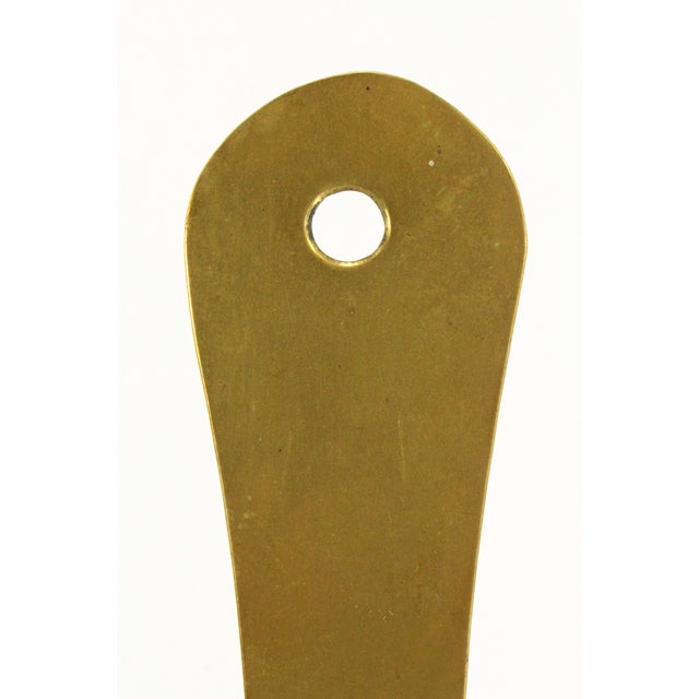 18th C. Anglo-American Brass Chamber Candleholder With Coper Rivets For Sale - Image 10 of 16