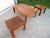 Mid Century Modern Swedish Walnut Coffee Table & Side Table Set For Sale - Image 11 of 18