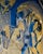 Blue Art Glass Wall Plaque by Bjørn Wiinblad for Rosenthal, 1982 For Sale - Image 8 of 11