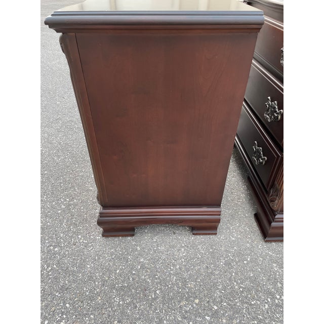 Wood Bernhardt Pair of Nightstands For Sale - Image 7 of 8