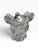 Elevate your space with this stunning, heavy-molded clear crystal splash vase crafted by Art Vannes France, dating back to...