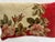 Decorative pillow upholstered in richly woven 19th century Aubusson tapestry, adorned with an elegant floral motif. A...