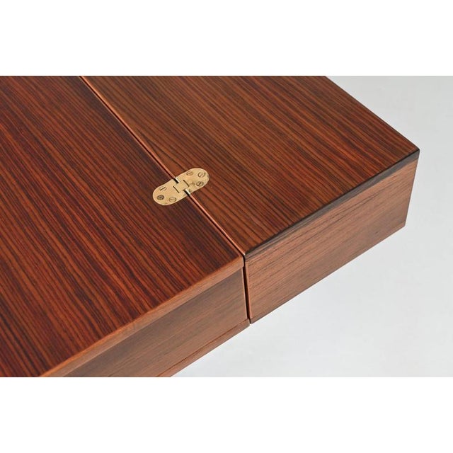 Flip-Top Partners Desk in Rosewood by Peter Løvig Nielsen for Løvig, Denmark, 1960s For Sale - Image 11 of 18