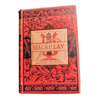 1st Edition 1880 American Poetical Works of Lord Macaulay Book For Sale