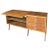 1970s Vintage Mid Century Modern Teak Wood Credenza or Buffet Made in Sweden For Sale - Image 4 of 8