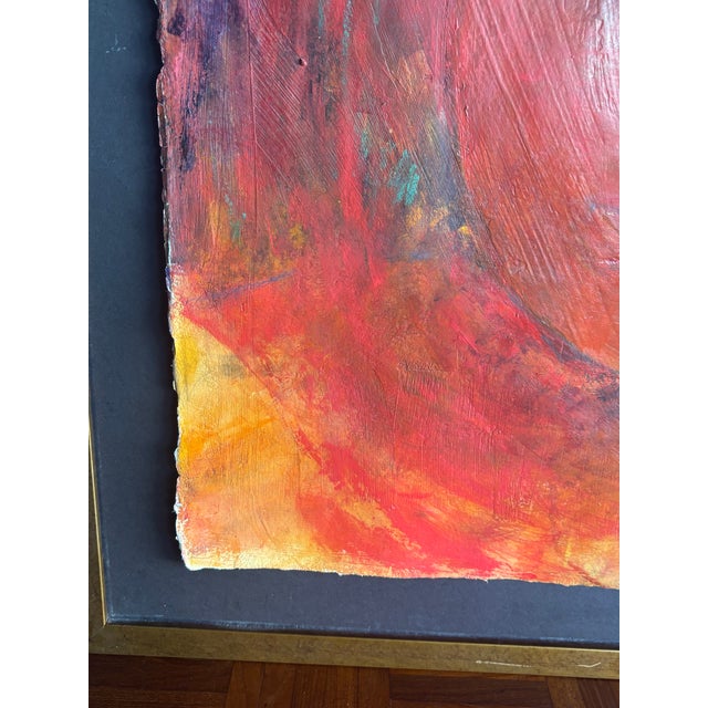 Vintage 1977 Cubist Portrait Painting of Woman - Signed Abstract Figurative For Sale In Miami - Image 6 of 9