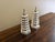 Chinoiserie Silver Godinger Chinoiserie Pagoda Salt and Pepper Shakers For Sale - Image 3 of 8