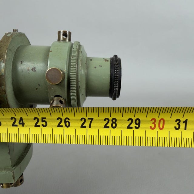 Optical Instrument Topographic Level Telescope in Brass For Sale - Image 10 of 12