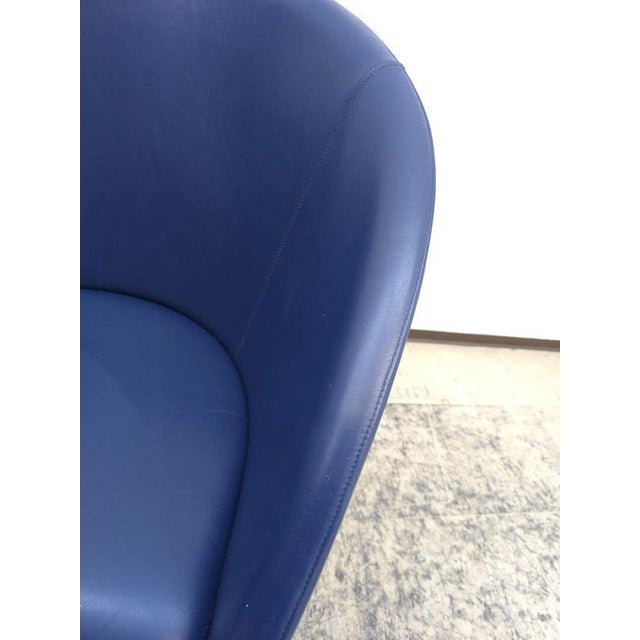 Set of Armchairs in Leather from Poltrona Frau For Sale - Image 12 of 18