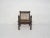 Dutch Oak and Rope Lounge Chair, 1960s For Sale - Image 3 of 12