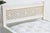 Textile Floral Jali Club Chair For Sale - Image 7 of 9