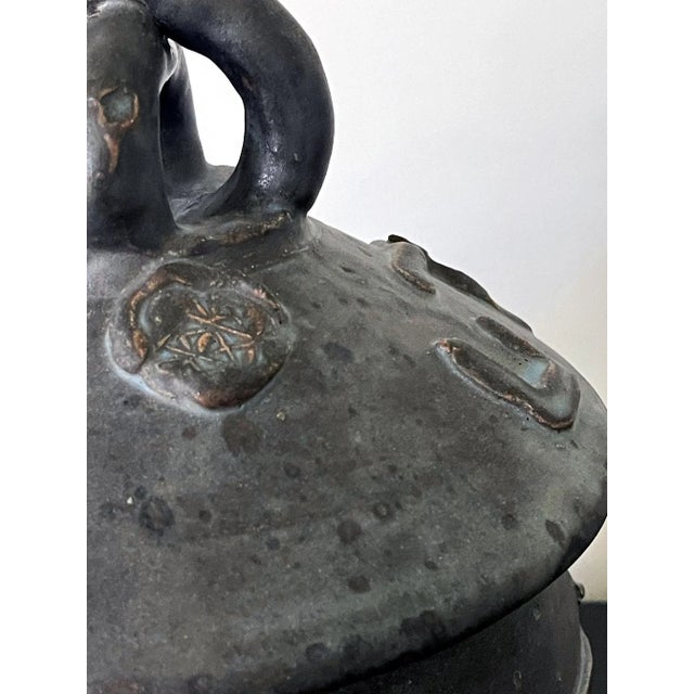 Modern Sculptural Ceramic Ashanti Jar Robert Turner Published For Sale - Image 3 of 13