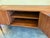 Brown 1960s Combed Walnut 3 Door 3 Drawer Credenza For Sale - Image 8 of 13