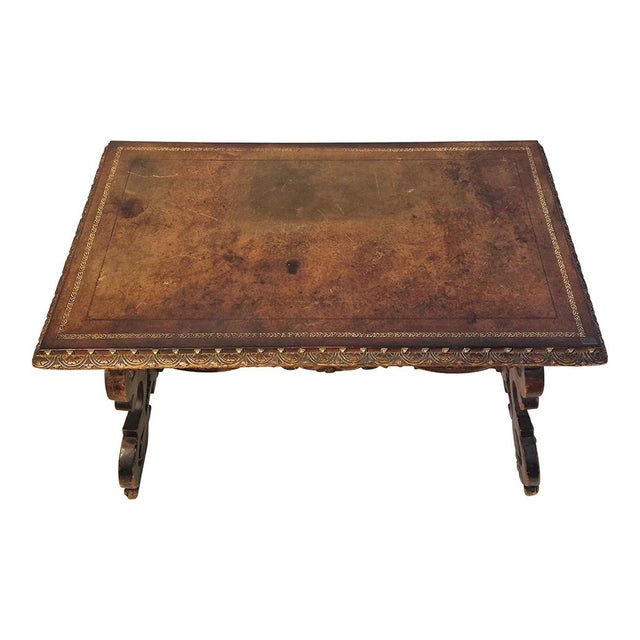 Antique Writing Table, 1980s For Sale - Image 3 of 8