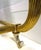 1960s Hollywood Regency Italian Silver and Gold Leaf Carved Wood and Glass Coffee Table For Sale - Image 10 of 15