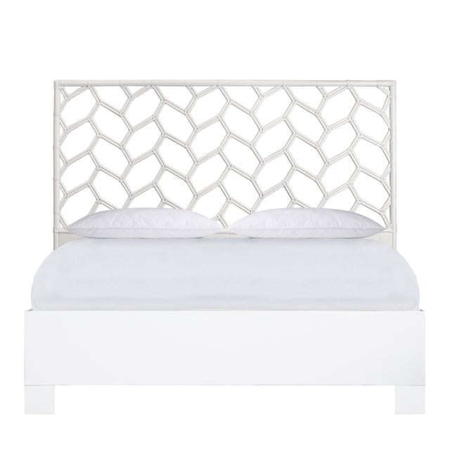 Silas Standard Bed King - White For Sale - Image 12 of 12