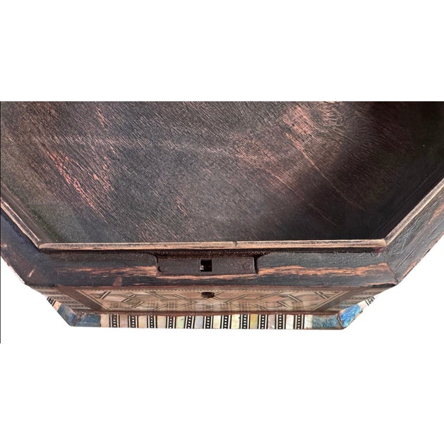 Early 20th Century Magestic Syrian Inlaid Treasure Boxes For Sale - Image 14 of 17