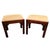 Pair of Vintage W & J Sloane Ming-Style Hardwood Benches With Corner Spandrels For Sale - Image 10 of 10