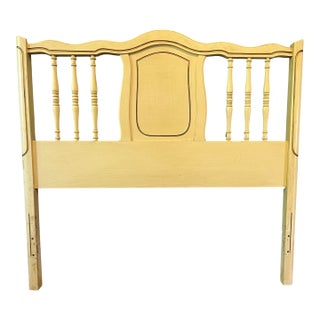 Vintage Henry Link (Unstamped) French Country Provincial Headboard For Sale