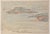 1943 drawing of Burgh Island from Bigbury on Sea by William E. Wood, a Devon artist in England. Signed lower right....