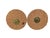 Vintage Teak and Brass Candleholders For Sale In Chicago - Image 6 of 7