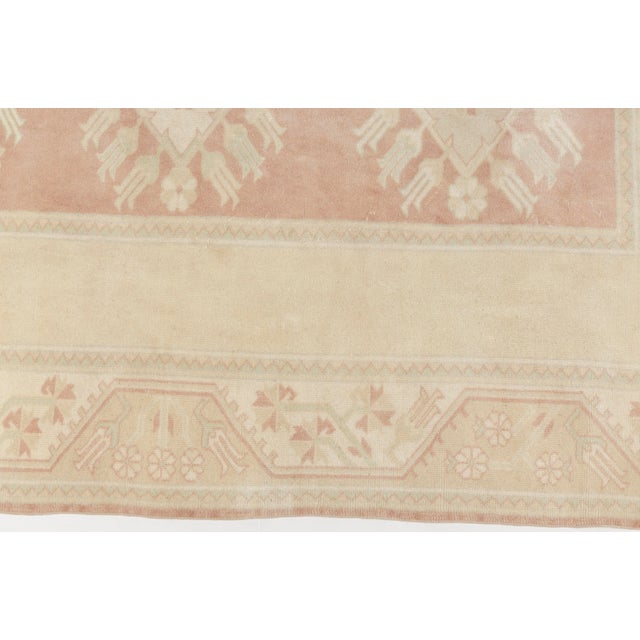 Oversize Handknotted Vintage Rug For Sale - Image 9 of 10