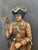 Pair of Large HTF Midcentury 1960s American Revolutionary War Minutemen Soldiers 3d Wall Decor Rough Luxe Appeal For Sale - Image 9 of 10