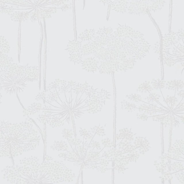 Borastapeter Ingrid Wallpaper in Pearl For Sale