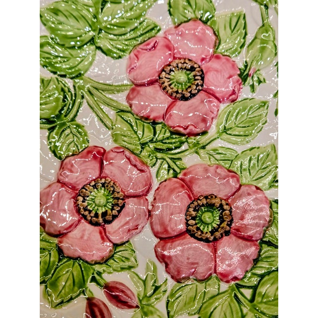 1988 Shafford Fleurs Du Jour Embossed Floral Dessert Plates — Set of 12 For Sale In Dallas - Image 6 of 12